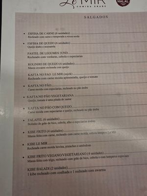  at Le Mir Comida Arabe in Foz Do Iguacu