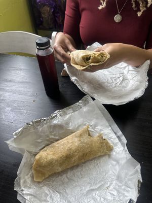 Roti and sorrel   at UNALTRD in Hallandale Beach
