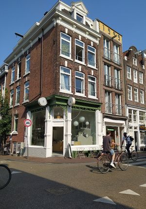 Storefront at Tea Stories in Amsterdam