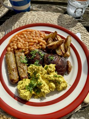 Delicious vegan breakfast at Stoneleigh Kingsland 💚😋  at Stoneleigh Kingsland in Leominster