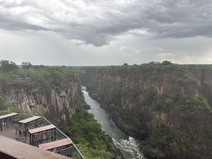   at The Lookout Cafe in Victoria Falls