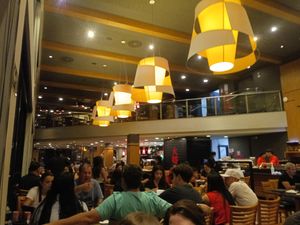 Inside at Taisho Sushi in Curitiba