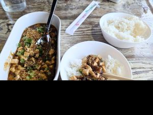 Mapo tofu at Broken Engrish in Studio City