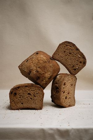Cinnamon raisin loaf at Sarrasin Boulangerie in Montreal