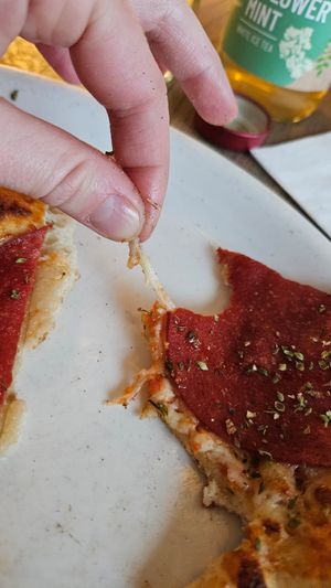 Käse eindeutig nicht vegan!! at Vapiano - Wien Mitte in Vienna