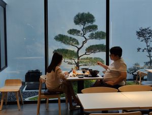 restaurant interior at Towzen in Batam