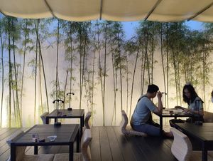 restaurant interior at Towzen in Batam