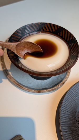 Pudding with brown sugar, very giggly at Towzen in Batam