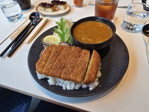 Chicken chop at Towzen in Batam