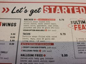 Vegan Nachos on Menu at Mill House in Chester