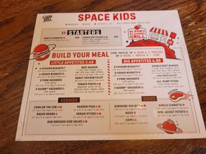 Kids Menu at Mill House in Chester