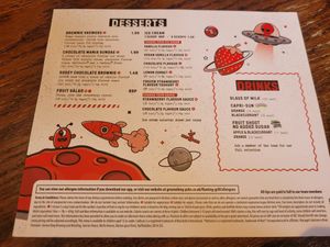 Kids Dessert Menu at Mill House in Chester