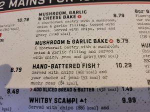 Mushroom & Garlic Bake on Menu at Mill House in Chester
