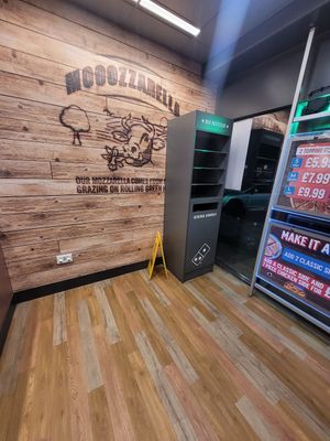 Domino's Bangor (Wales) Inside at Domino's Pizza in Bangor