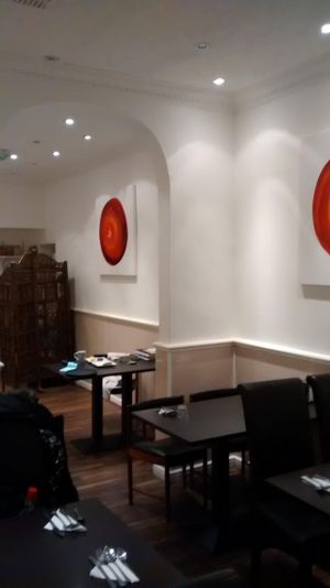 Interior restaurant. at Bindi in Edinburgh