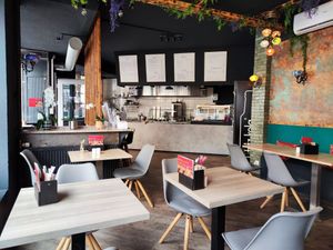 Interior at Bon Goût in Basel