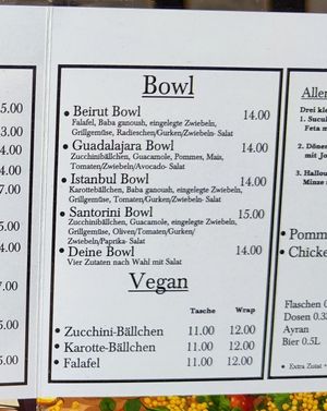 Menu (2024) at Bon Goût in Basel