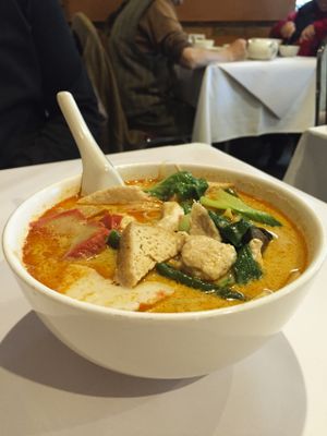Curry Laksa at Vegie Bowl in Forest Hill