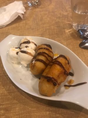 Banana fritter  at Vegie Bowl in Forest Hill