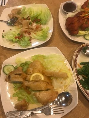 Lemon chicken  at Vegie Bowl in Forest Hill