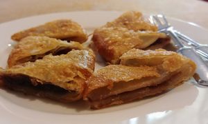 Red bean pancake at Vegie Bowl in Forest Hill