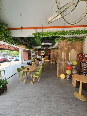 Interior at Serenity Cafe in Klang