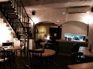 inside at Cafe Mandacaru in Barcelona