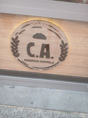 Company logo to look out for at Panificio Coppola Antonio in Naples