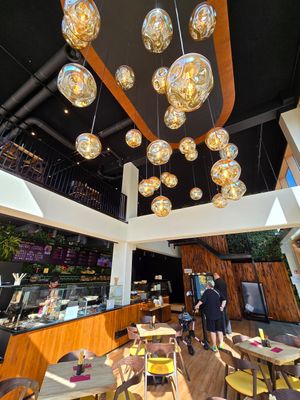 Upstairs area too at Hawaiian Poké Bowl in Amsterdam