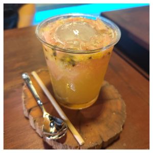 Pomelo and orange juice at Hoa Gom - Plant-Based Café & Vegan House in Da Nang