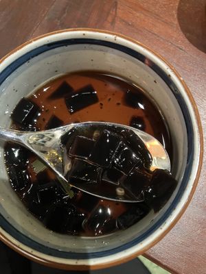 dessert grass jelly  at Hoa Gom - Plant-Based Café & Vegan House in Da Nang