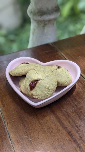 Corn Cookies with Guave Jam at Brunch da Mari Marola in Rio De Janeiro