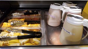 Toppings and dressings at TrueNorth Health Center in Santa Rosa