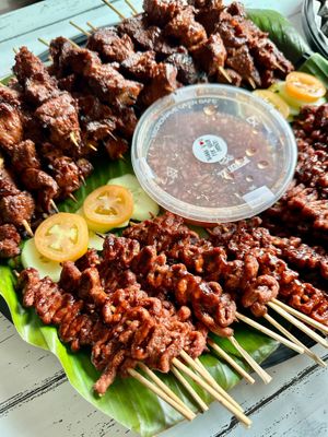 Vegan isaw and BBQ at Plantrition.PH in Cavite