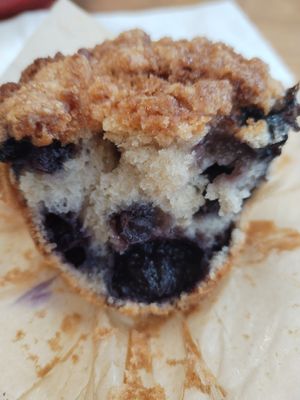 Loads of blueberries at Alterna in Birmingham