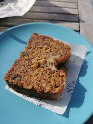 Banana cake at Terço do Meio in Ericeira