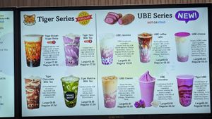 Alles vegan außer die zwei unten links at Tea Fusion in Valletta