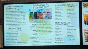 ... at Tea Fusion in Valletta