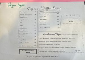   at Maison des Crêpes in Grand Baie