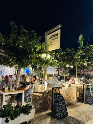 Santorini restaurant  at Santorini Restaurant in Santorini