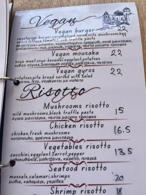   at Santorini Restaurant in Santorini