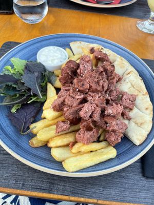   at Santorini Restaurant in Santorini