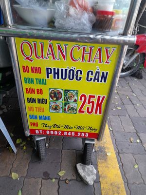 Phone number and name at Phuoc Can in Ho Chi Minh City