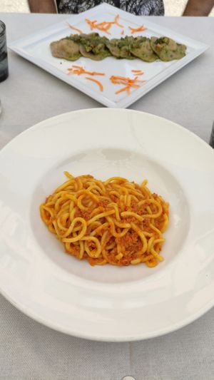 Bigoli al ragù  at La Lanterna in Verona