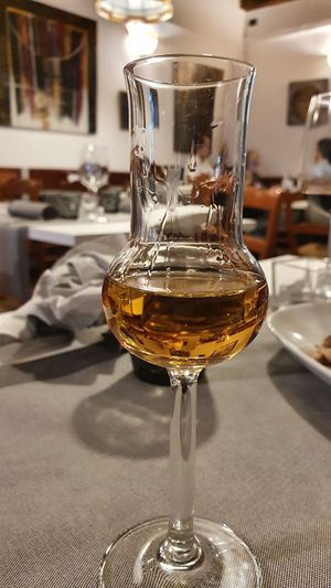 Grappa at La Lanterna in Verona