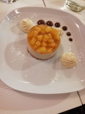 Tortino al mango at La Lanterna in Verona