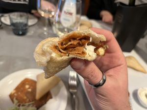 Antipasto di affettati (ma già morso)  at La Lanterna in Verona