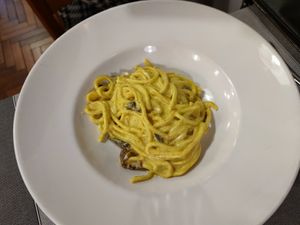 Carbonara at La Lanterna in Verona