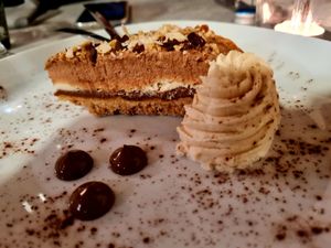 Crostata ai 3 cioccolati at La Lanterna in Verona