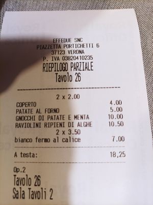  at La Lanterna in Verona